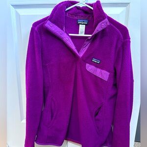 Patagonia Fleece Purple Pullover